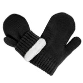 Jan & Jul Knit Mittens - Black